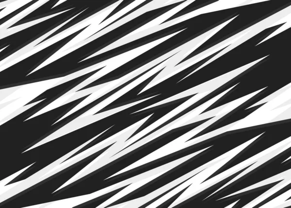 シームレスな鋭い矢印のラインパターンを持つ抽象的な背景 — ストックベクタ