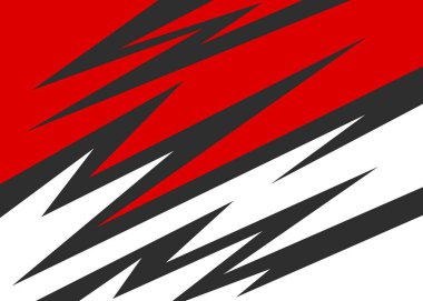 Renkli geometrik keskinlik ve ok çizgisi desenli soyut arkaplan