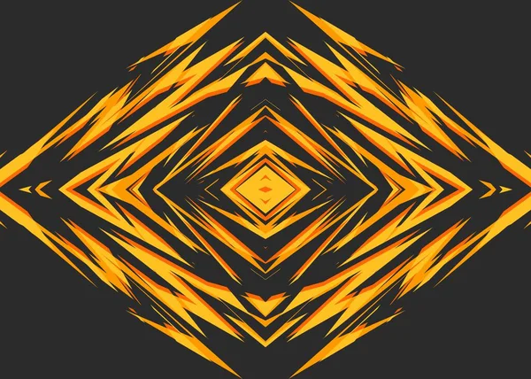Fond Abstrait Avec Motif Futuriste Géométrique — Image vectorielle