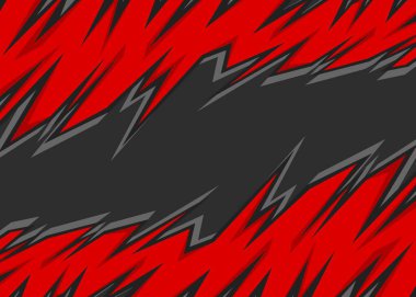 Yansıtıcı sivri kenar desenli ve bazı kopyalama alanı olan soyut arkaplan