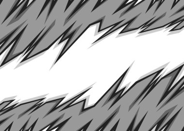 Yansıtıcı sivri kenar desenli ve bazı kopyalama alanı olan soyut arkaplan