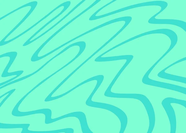 Minimalist Background Cute Wavy Lines Pattern — Stok Vektör