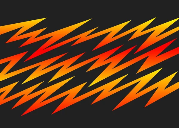 Abstract Background Gradient Zigzag Line Pattern — Stock vektor