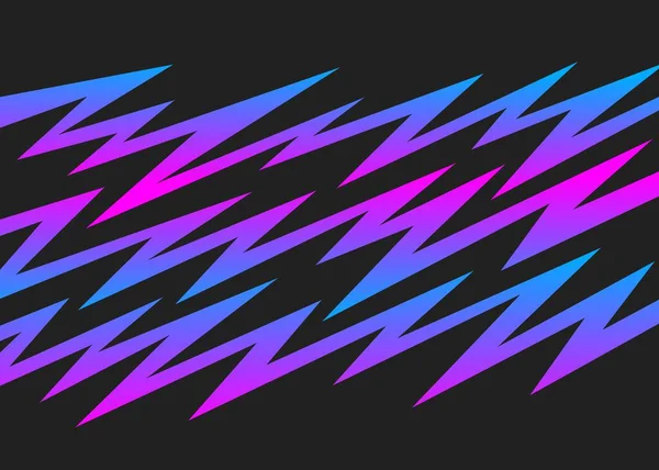 Abstract Background Gradient Zigzag Line Pattern — Stockový vektor
