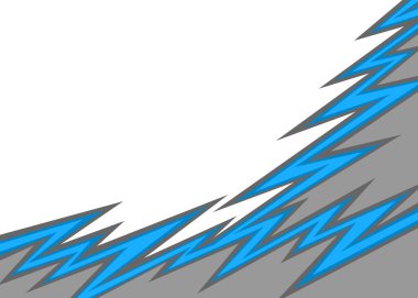 Sivri uçlu zigzag desenli ve bazı kopyalama alanı olan soyut arkaplan