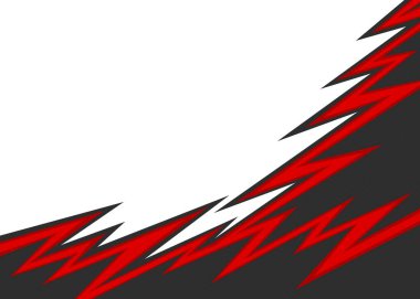 Sivri uçlu zigzag desenli ve bazı kopyalama alanı olan soyut arkaplan