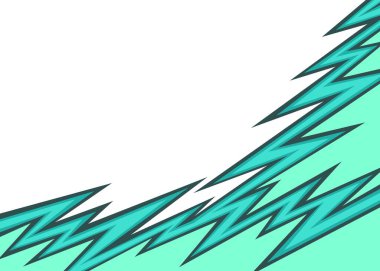 Sivri uçlu zigzag desenli ve bazı kopyalama alanı olan soyut arkaplan