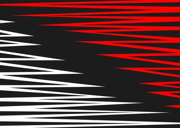 反射ジグザグ線型パターンを用いた抽象的背景 — ストックベクタ