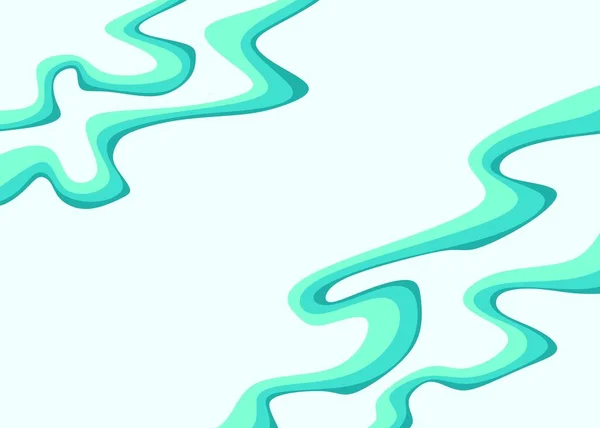 Abstrakter Hintergrund Mit Gradienten Wellenlinien Muster Und Etwas Kopierfläche — Stockvektor