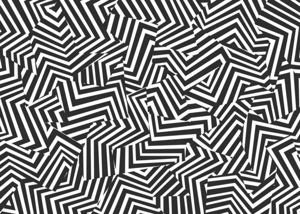 Abstract Background Seamless Dazzle Camouflage Pattern — Stock vektor