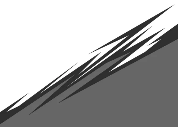 Zwei Seiten Hintergrund Getrennt Mit Spikes Linienmuster — Stockvektor