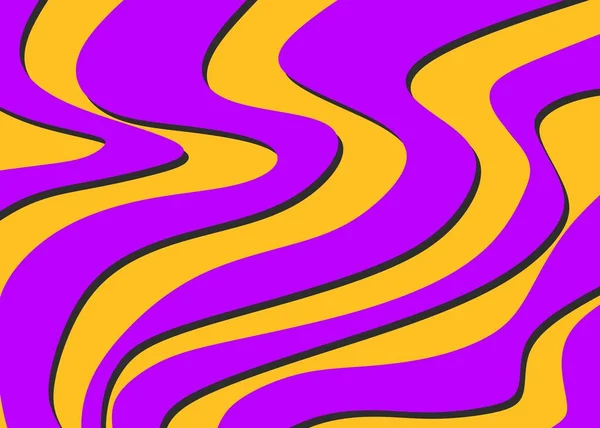 Abstrakter Hintergrund Mit Welligem Linienmuster Nahtlose Wellenlinien Muster — Stockvektor