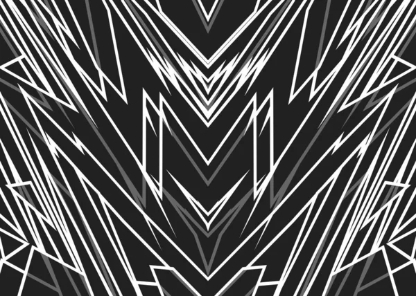 Fond Abstrait Avec Motif Ligne Futuriste Géométrique — Image vectorielle