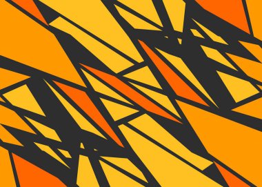 Ham ve düzensiz geometrik desenli soyut arkaplan