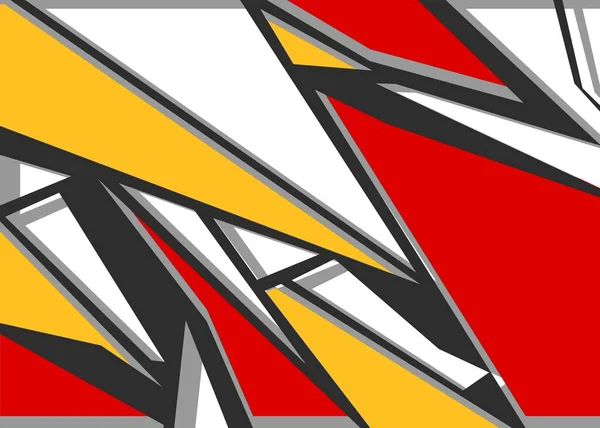Abstrakter Hintergrund Mit Bunten Geometrischen Und Unregelmäßigen Linienmustern — Stockvektor