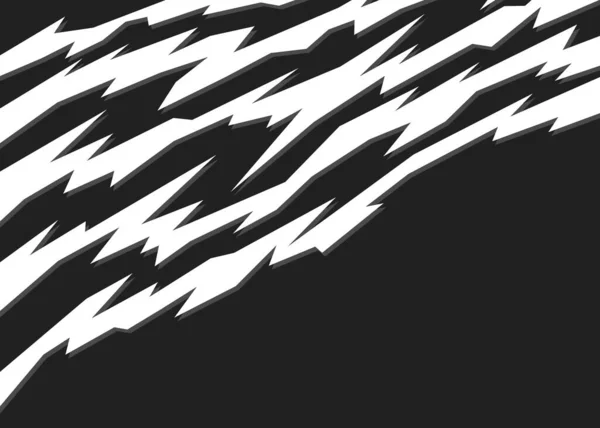 Abstracte Achtergrond Met Ruwe Puntige Lijnen Patroon Met Een Aantal — Stockvector