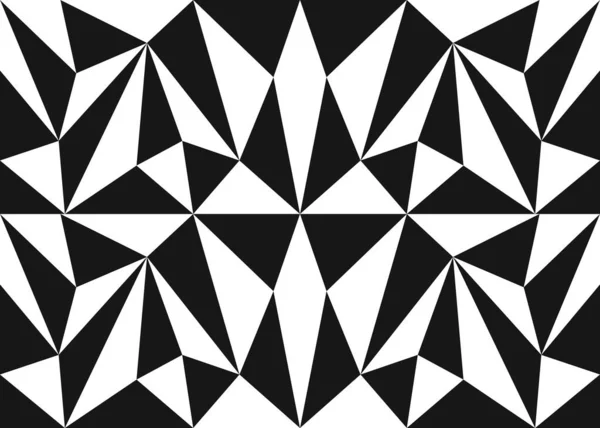 具有抽象三角形几何图案的简约背景 抽象三角形瓷砖图案 — 图库矢量图片
