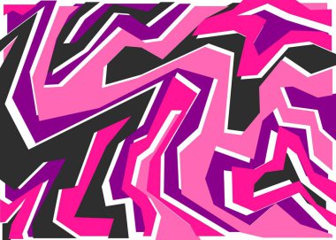 Soyut renkli geometrik ve kaba desenli minimalist arkaplan