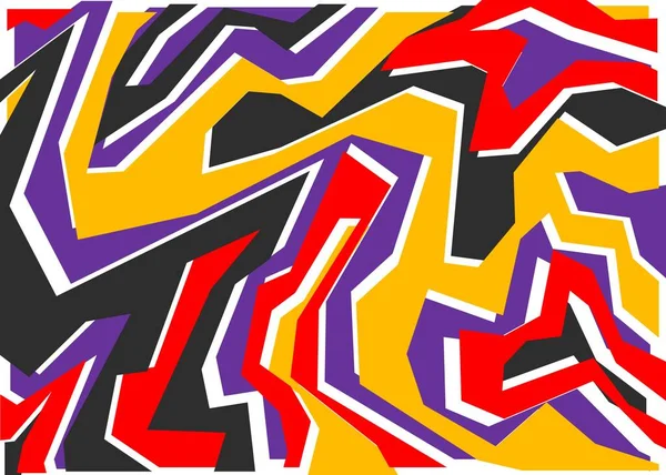 Minimalistinen Tausta Abstrakti Värikäs Geometrinen Karkea Kuvio — vektorikuva