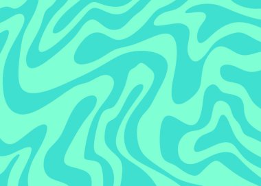 Minimalist background with cute wavy lines pattern