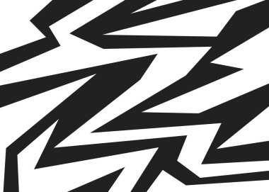 Keskin ve geometrik çizgi desenli soyut arkaplan