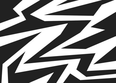 Keskin ve geometrik çizgi desenli soyut arkaplan