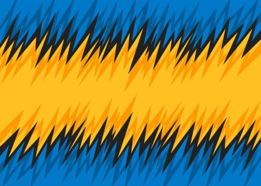 Sivri uçlu desenli ve bazı kopyalama alanı olan soyut arkaplan