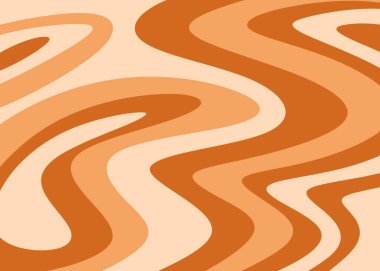 Renkli ve eğimli dalga çizgileri desenli soyut arkaplan