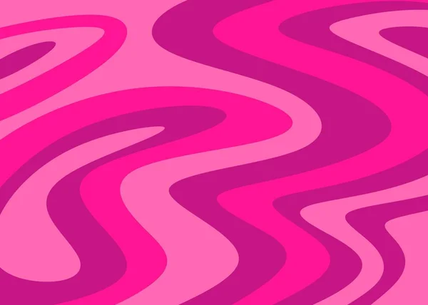 カラフルでグラデーションの波のパターンを持つ抽象的な背景 — ストックベクタ