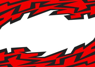 Geometrik keskinlik ve sivri çizgi desenli ve bazı kopyalama alanı olan soyut arkaplan