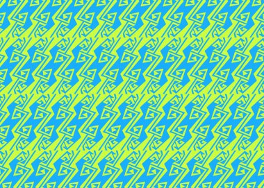 Basit etnik süs desenli minimalist bir geçmişi var. Geometrik Aztek deseni