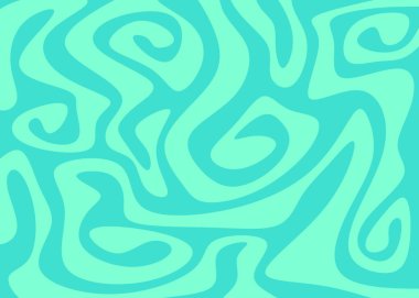 Dalgalı süsleme desenli soyut ve pürüzsüz arkaplan