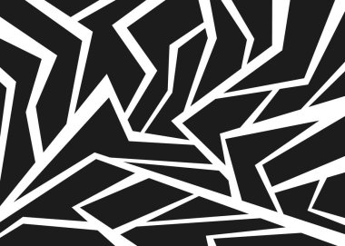 Abstract background with irregular geometric lines pattern