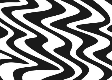 Dalgalı çizgiler desenli basit arkaplan