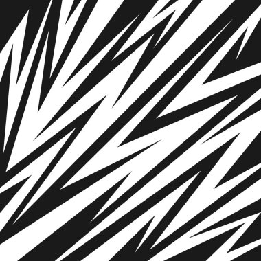 Çeşitli keskin, zigzag ve ok desenli soyut arkaplan