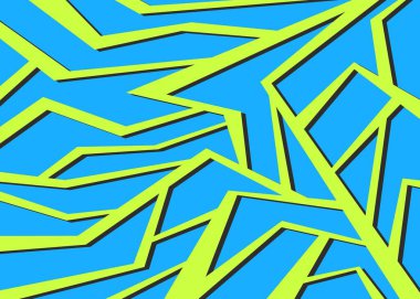 Abstract background with irregular geometric lines pattern