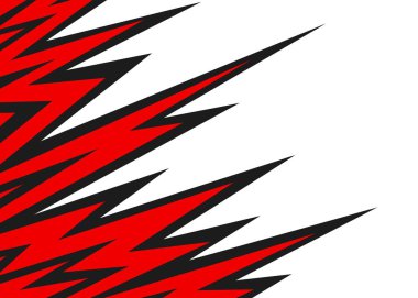 Keskin ok çizgisi deseni ve bazı kopyalama alanı olan soyut arkaplan