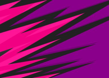 Keskin zigzag çizgisi desenli ve bazı kopyalama alanı olan soyut arkaplan