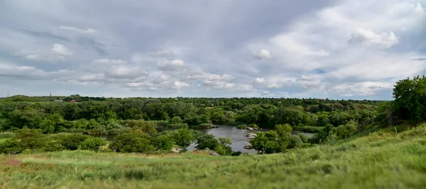 Άποψη Του Ποταμού Novy Bug Ουκρανία Πριν Από Τον Πόλεμο — Φωτογραφία Αρχείου