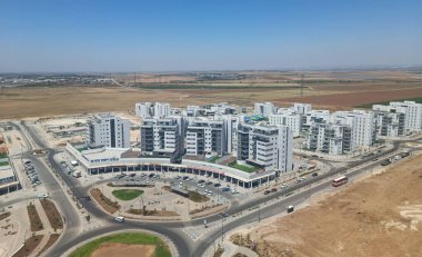 İsrail 'in bir kısmı ve yolları 2023 yüksek açılı.