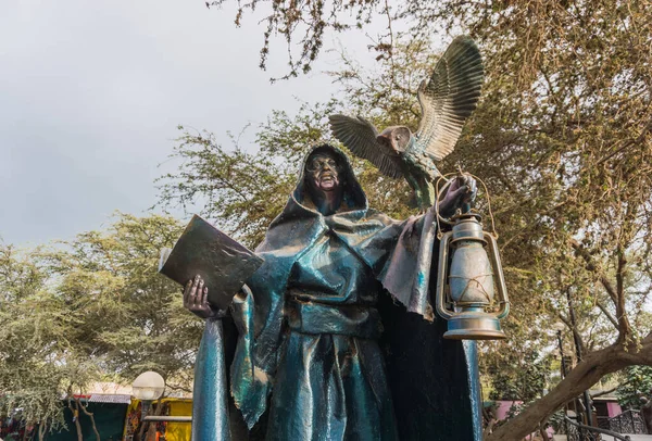 秘鲁伊卡卡奇切威奇主题公园的智慧之女雕像 — 图库照片