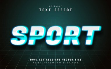 Spor neon metin efekti