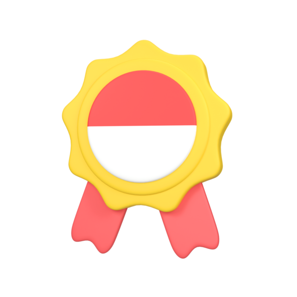 Endonezya Rozeti 3 boyutlu resim resimlerini izole etti