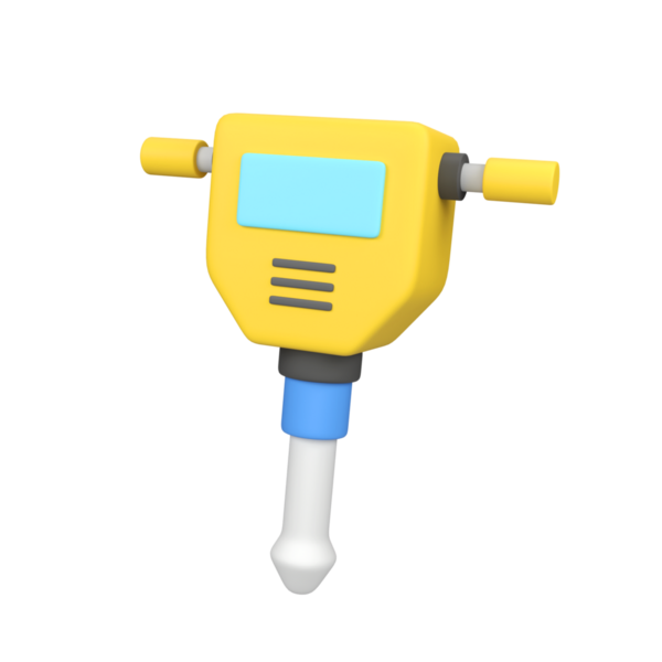 Kaya matkabı izole edilmiş 3d resim çizimi