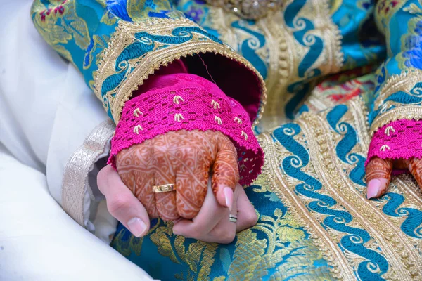 Хна Руке Невесты — стоковое фото
