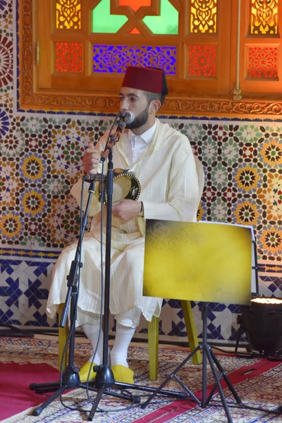Andalusische Muziek Een Soort Andalusische Muziek Klassieke Muziek Maghreb Marokkaanse — Stockfoto