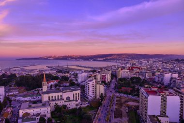 Fas 'ın Medine şehri Tangie' nin manzarası