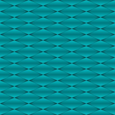 Cyan abstract background. Seamless pattern. Vector Illustration.