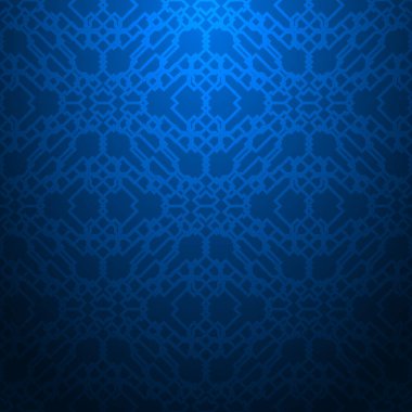 Mavi soyut dokulu geometrik desen. Vektör illüstrasyonu.