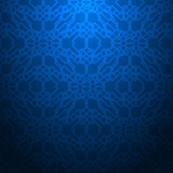 Modrý Abstraktní Strukturovaný Geometrický Obrazec Vektorová Ilustrace — Stockový vektor